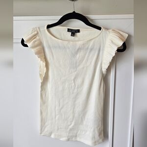 J. Crew Vintage Rib Ruffle Tank #43